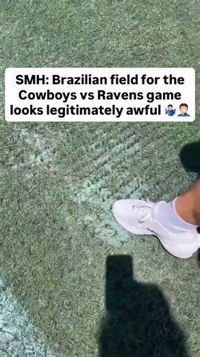 NFL wants global growth but won’t make global-level investments? Cowboys vs Ravens field concerns...