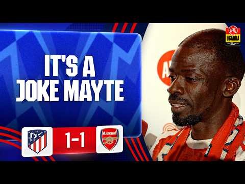 It's A Joke Mayte, It Was A Penalty Mayte! | Atlético Madrid 1-1 Arsenal