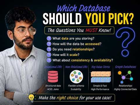 Stop Picking the Wrong Database! Pick Correct | Ultimate System Design Guide