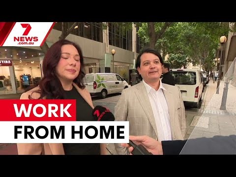 Working from home on the rise across Australia | 7NEWS