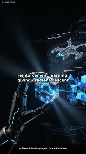 AI News: Robin Drug Agent, SceneSmith & Moonshot Pause | Jul 19