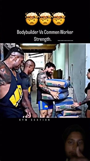 COMMON WORKER vs BODYBUILDER 🥶 WHO’S REALLY STRONG? 💪