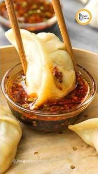 Chicken Dumplings with Chilli Oil & Dumpling Sauce Recipe by Food Fusion