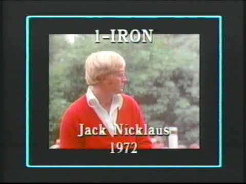 Jack Nicklaus 1972 US Open 1 Iron Shot Pebble Beach To Win #tv #vhs #viral #golf #sports #win #70s