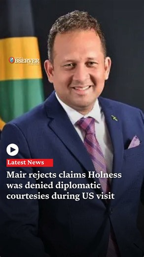Jamaica Observer on X: "Jamaica’s Consul General in New York, Oliver Mair, has dismissed claims that Prime Minister Andrew Holness was denied diplomatic courtesies during a recent visit to the United States. https://t.co/GdwrrJvZBc" / X