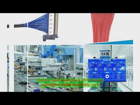 medical device sensor pigtail overmolded shielded MIPI CSI DSI JAE to I PEX IP68 LSZH jacket braid s