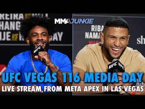 UFC Vegas 116: Sterling vs. Zalal media day live stream
