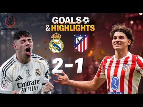 DERBY NIGHT 🔥 Real Madrid 2–1 Atlético | All Goals & Highlights