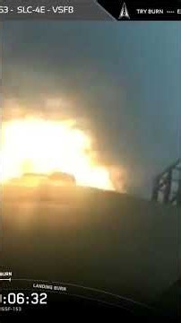 First Stage Entry Burn - USSF-153 - September 10, 2026