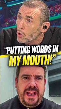 Martin Keown and Alex Crook's heated clash over Michael Carrick and the state of Manchester United!