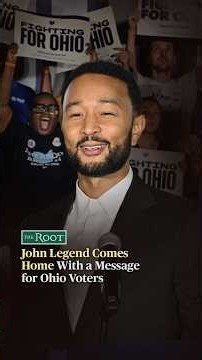 John Legend Comes Home With a Message for Ohio Voters | The Root