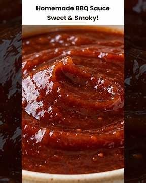 Homemade BBQ Sauce: Sweet & Smoky with Apple Cider Vinegar