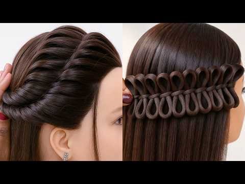 Beautiful & Simple Hairstyle Tutorial | Unique Hairstyle For Girls | Simple Hair Style Girl
