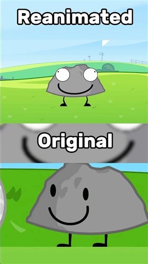 BFDI 1b Reanimated Comparison #bfdi #bfdia #idfb #bfb #tpot #reanimated #osc #objectshow #fyp