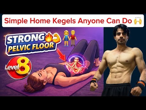 Kegel workout at home 🏠- Level 8️⃣ #kegelworkout #sachinhrfitness #youtube #exercise #fitness #fit 