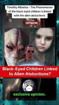 Black Eyed Children: Human or Alien Hybrid? #horror #aliens