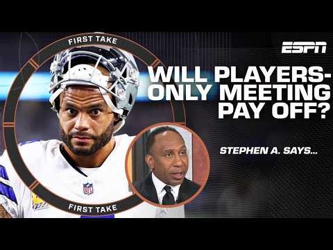Stephen A. thinks the Cowboys' players-only meeting could have a negative impact vs. Packers 🤠