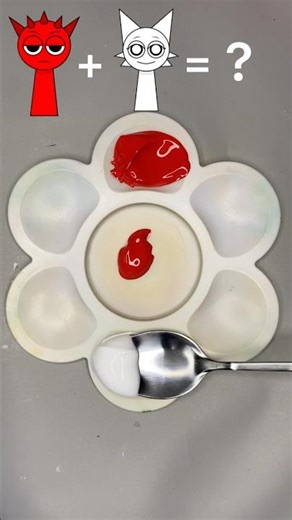 🌈Sprunki Colors Satisfying Mix🤤 #colormixing #colors #colorpainting