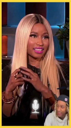 Ellen Catches Nicki Minaj Off Guard😂 😂 #Shorts #Nicki Minaj