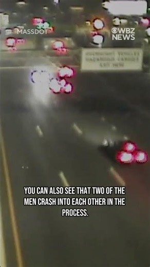 Surveillance video shows wrong-way driver in Boston before deadly crash