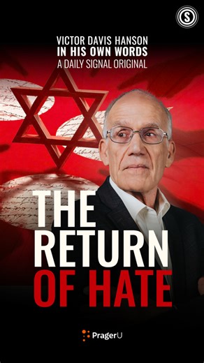 Is antisemitism the cautionary signal of a declining society? Victor Davis Hanson: In His Own Words is brought to you in partnership with @thedailysignal. Watch the full episode of Victor Davis Hanson: In His Own Words at The Daily Signal or on YouTube.