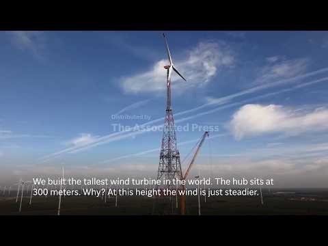 Wind turbine taller than the Eiffel Tower aims to boost German electricity production