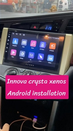 Innova crysta xenos 9” Android installation How to installation xenos Android #innovacrysta