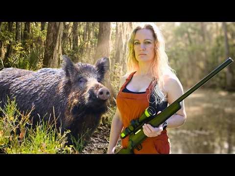 HOG HUNTING QUEEN'S EXTREME Wild Boar Setup! (My Secret to Surviving the Heat)