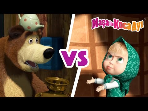 Maşa İle Koca 💪 Çamaşır Günü 🆚 Reçel Günü 💪 Masha and the Bear Turkey