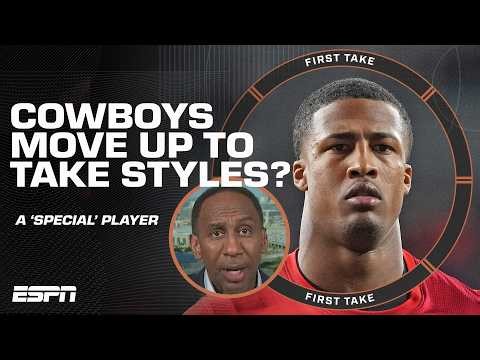 Stephen A. is ON BOARD with Dallas trading up for Sonny Styles: THE BROTHER’S SPECIAL! | First Take