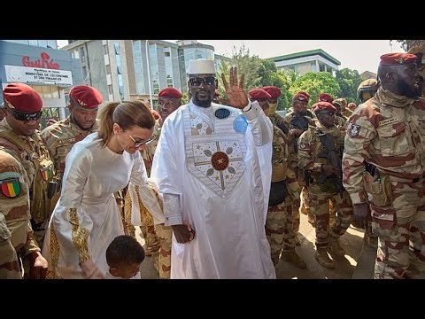 Guinea: Doumbouya supporters express joy after victory in presidential election