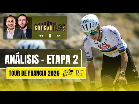 🔴EN VIVO🔴Gregarios - Etapa 2: Tour de Francia 2026 - con Mario Sabato y Juan Charry