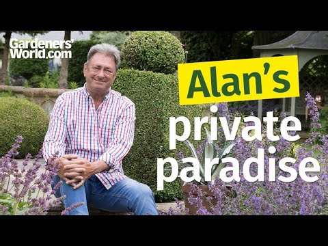 17 years in the making: Step inside ALAN TITCHMARSH'S private garden
