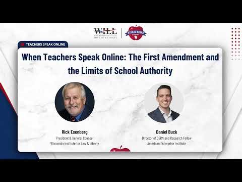 When Teachers Speak Online: The First Amendment and the Limits of School Authority