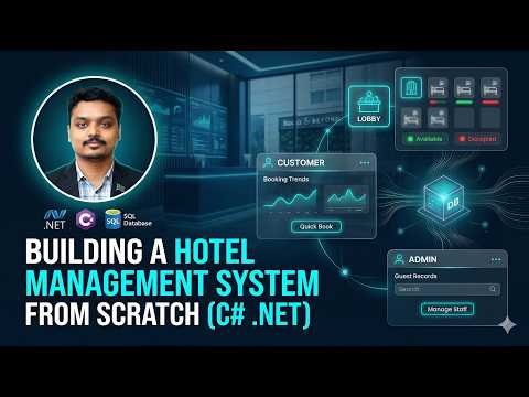 Modern Hotel Management System | HTML, CSS, JavaScript Full Project