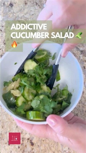 STOP SCROLLING! This Ginger-Lime Cucumber Salad Is ADDICTIVE 🤯🥒🍋🔥