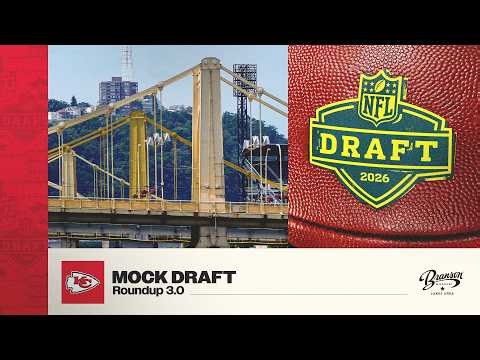 Who the Experts Think the Chiefs Will Draft in Round 1 | 2026 Mock Draft Roundup 3.0