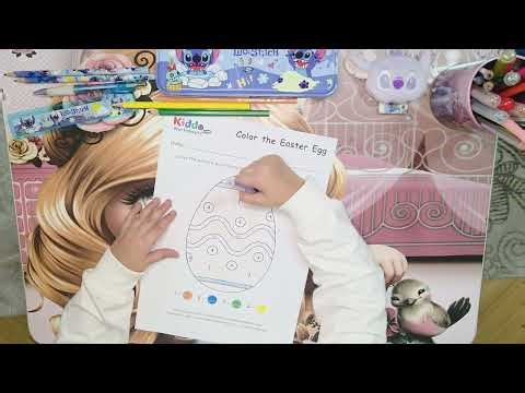 Color the Easter Egg for Kids | Fun Easter Coloring Activity | EZ Sisters
