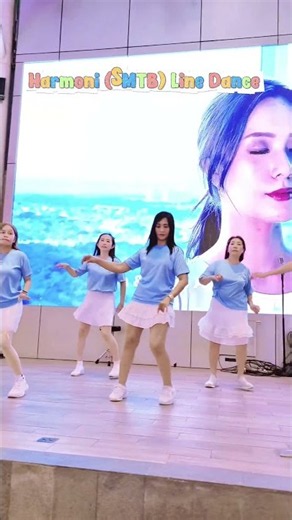 Harmoni (SMTB) Line Dance - Chacha Rumba Sway #dance #linedance