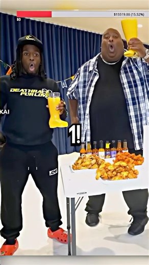 BandLansChugs & Kai Cenat Chugging Orange Juice on Stream 😳