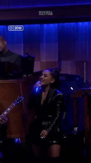 Ariana Grande Covers Aretha Franklin “(You Make Me Feel Like) A Natural Woman” on The Tonight Show