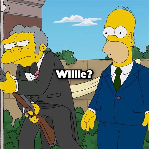 Willy Finds A Gold Digger | The Simpsons | #shorts