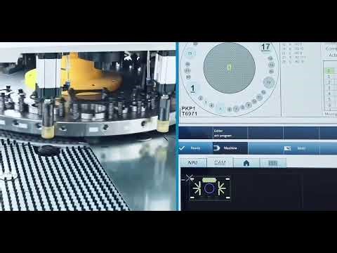 Turret Punch Press Machine | High Speed CNC Sheet Metal Solution ⚙️🔥