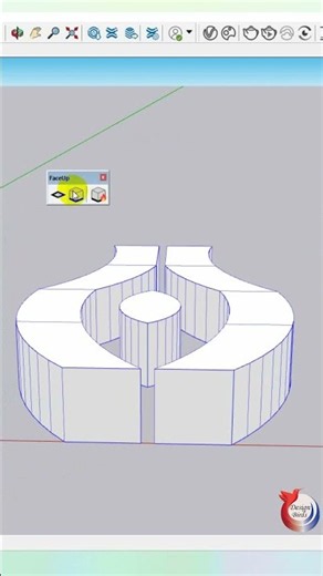 How to learn FaceUp Plugin in SketchUp! #sketchup #shorts