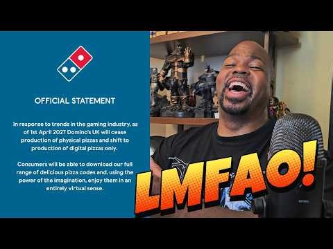 Sony Just got ROASTED by Domino's Pizza for ENDING PHYSICAL GAMES!
