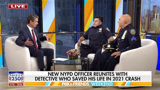 New NYPD officer inspired by life-saving rescue