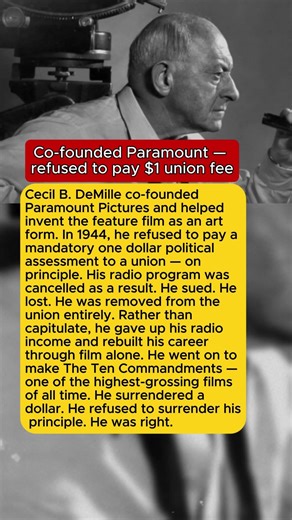 He Built Hollywood, Lost Everything Fighting A Union—Then Built It All Again Alone.