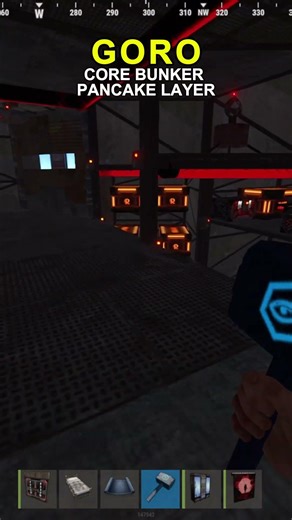 GORO - SOLO/DUO BUNKER BASE PANCAKE LAYER - RUST BASE DESIGN