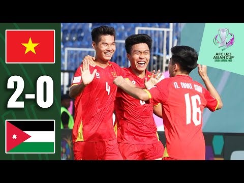 Opening match belongs to VIETNAM! | Vietnam - Jordan | Highlights | AFC U23 Asian Cup™
