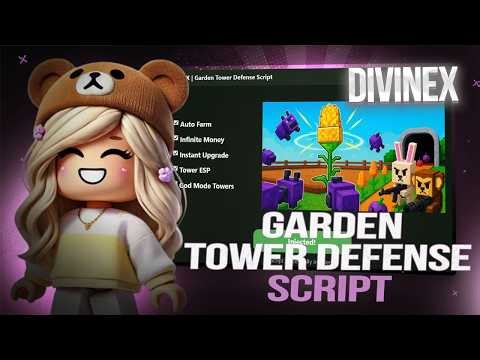 Garden Tower Defense Script – Auto Wave Clear, Farm Boost & Unlocks
